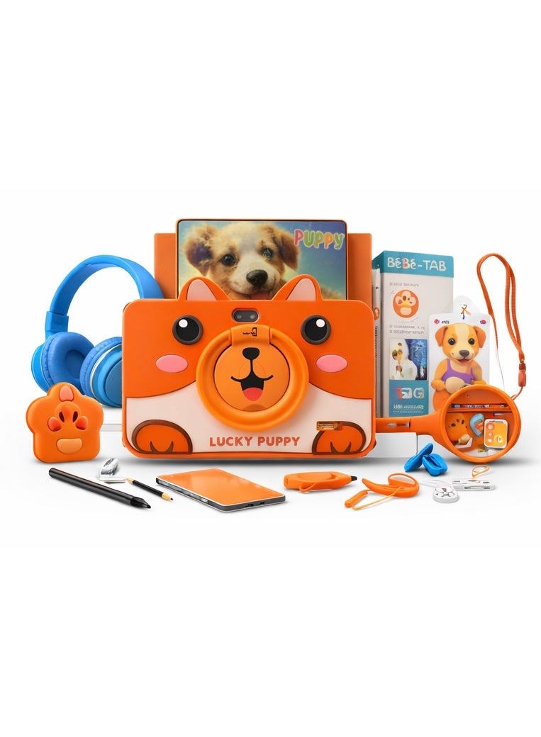 bebe Kids Educational Tablet with Puppy Case | 7-Inch Android Tablet | Wi-Fi Only | Shockproof Cartoon Cover | Learning & Games for Children - Image 3